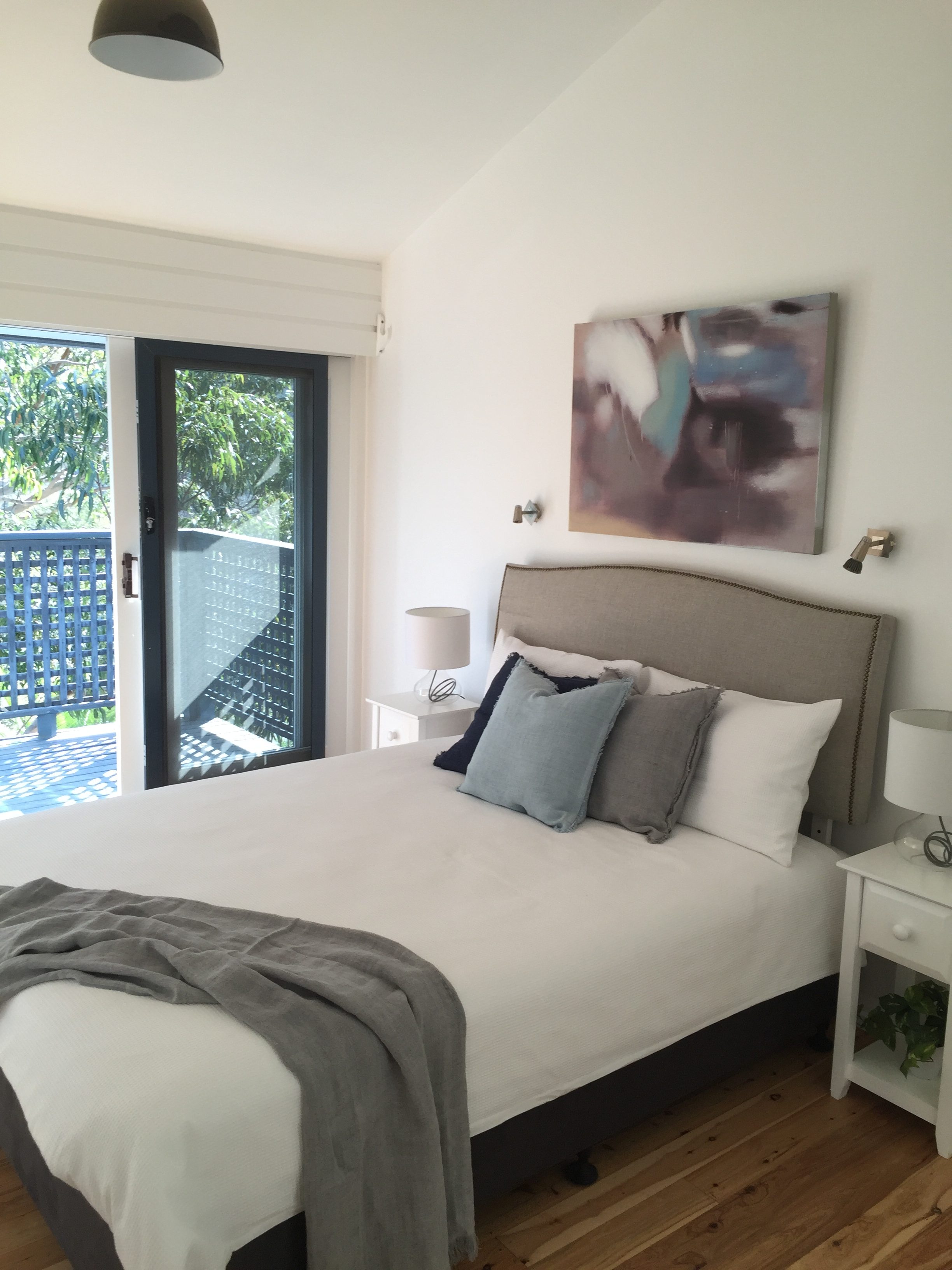 Finish painted bedroom
